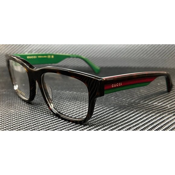 Gucci Brown Havana 54mm Eyeglasses - Picture 1 of 4